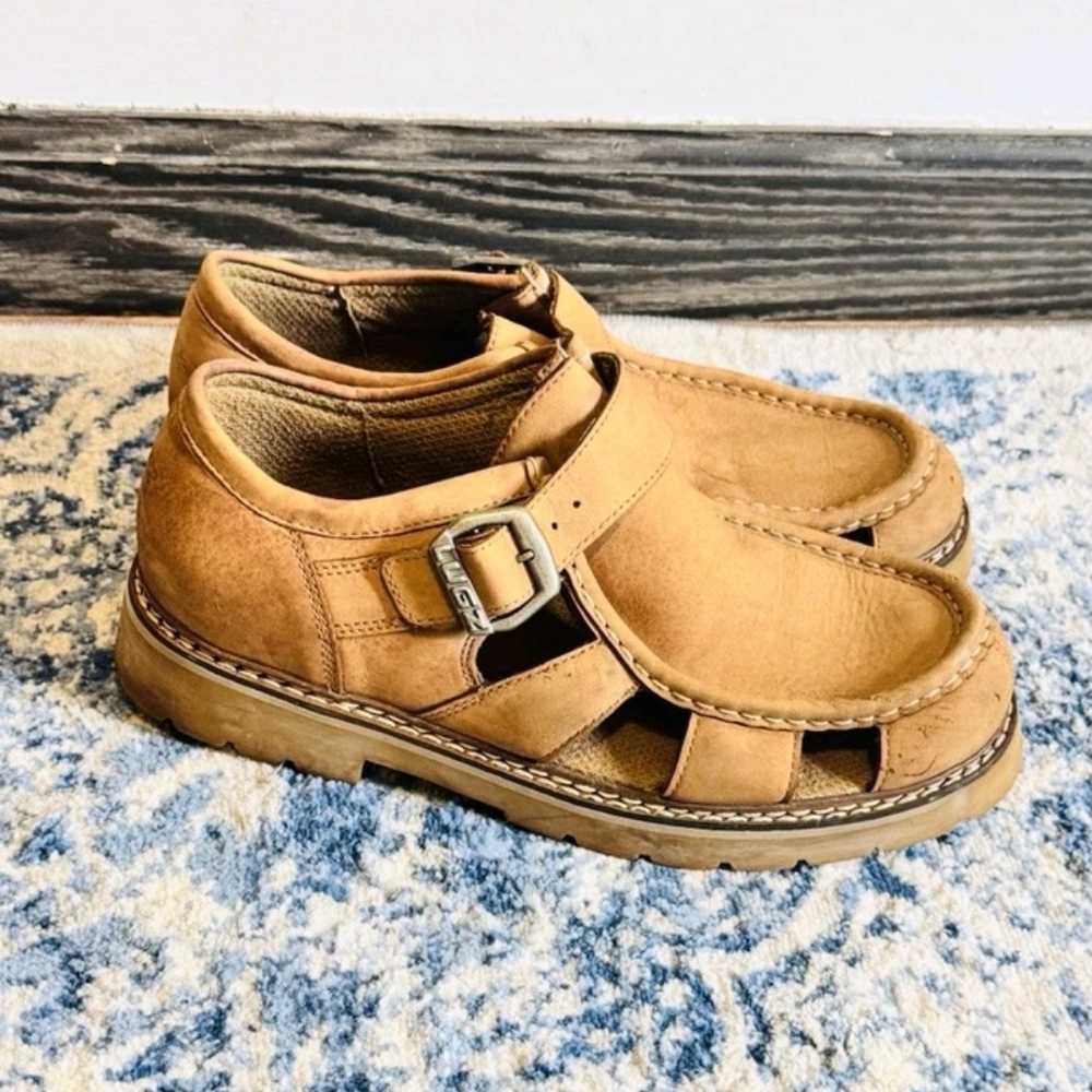 LUGZ Men's Breathable Work Sandals Suede Size 11